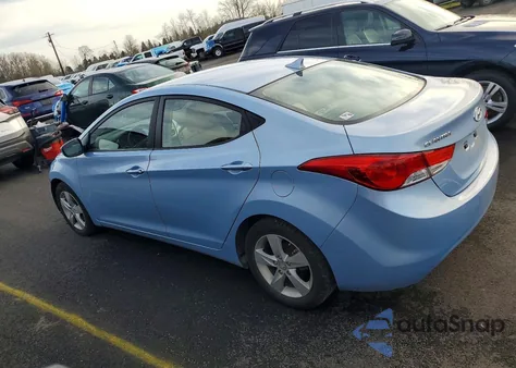 2013 Hyundai Elantra Gls z USA, uszkodzony, nr VIN KMHDH4AE1DU809819
